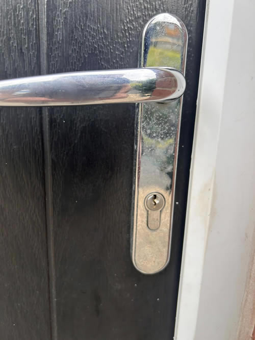 faulty lock replaced in Westhoughton