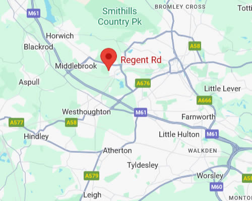 locations covered by SOS Locksmiths Westhoughton