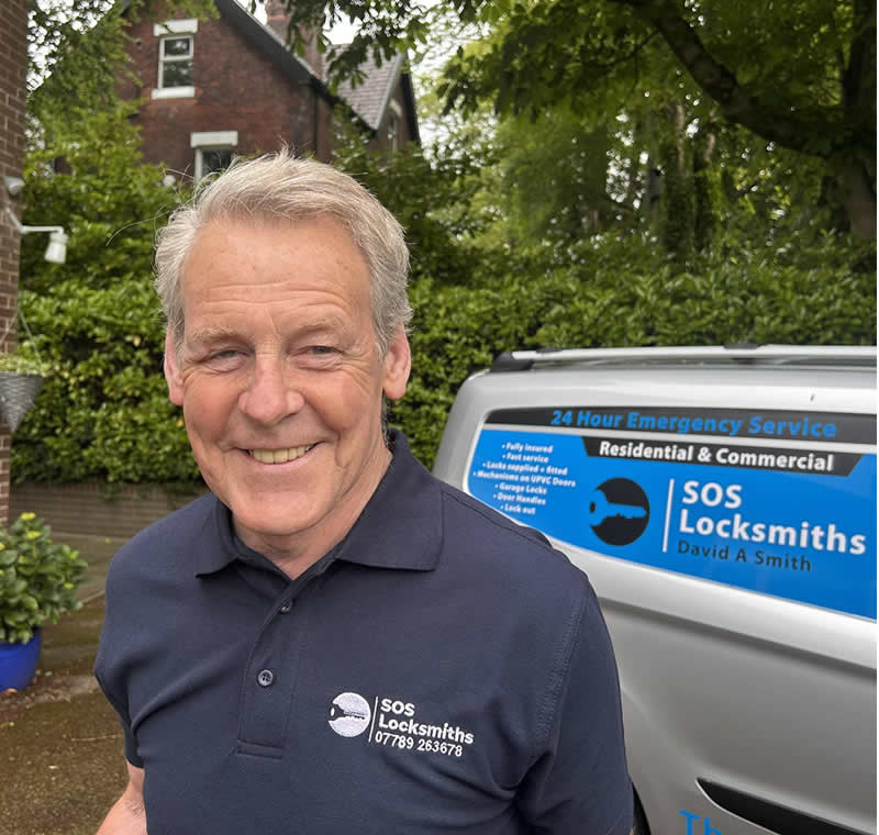 David A Smith Proprietor of SOS Locksmiths Westhoughton