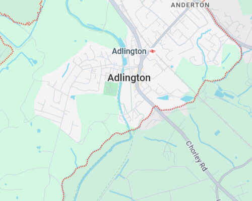 Map of Adlington