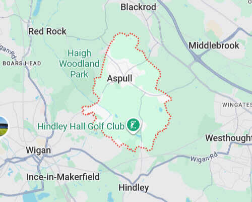 Map of Aspull